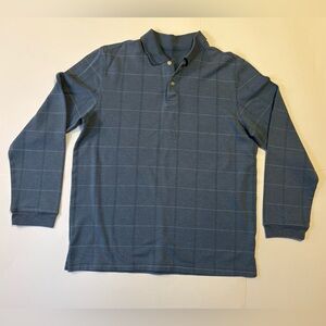 Van Heusen Long Sleeve Polo Shirt